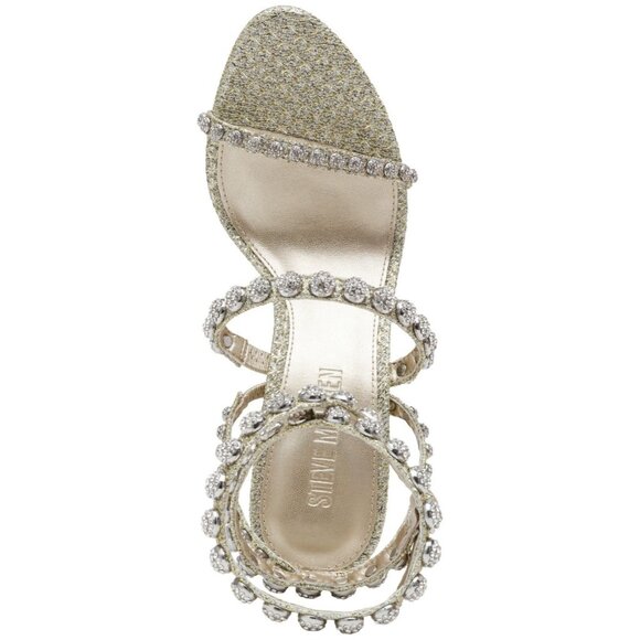 Steve Madden Women's Teena Embellished High-Heel Dress Sandals - Picture 4 of 4